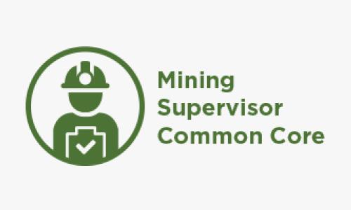 Mining Supervisor Common Core