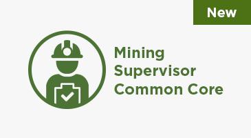 Mining Supervisor Common Core