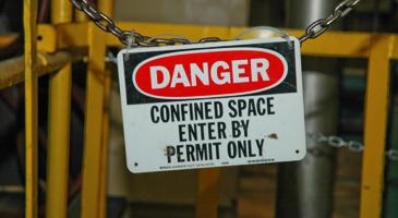 Confined space signage