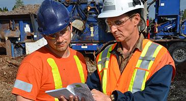 Forestry workers