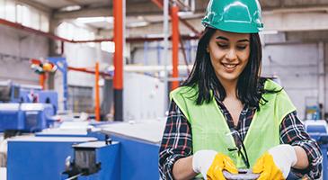 Industrial worker
