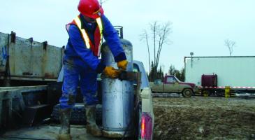 Safe propane handling