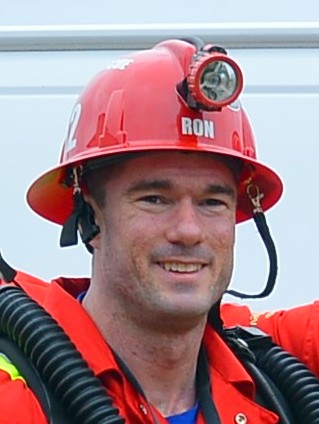 Photo of Ron Ouellette, Ontario Mine Rescue